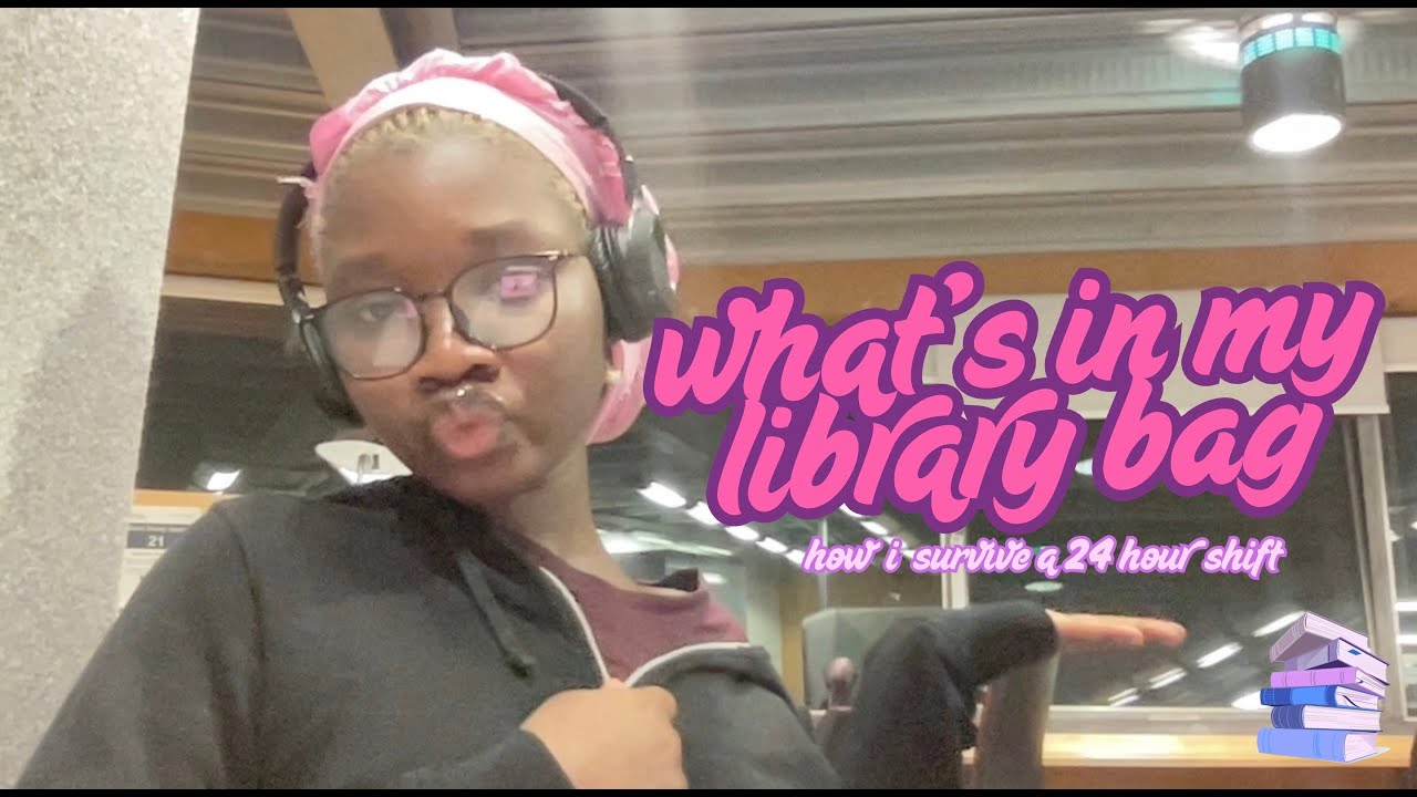 how to survive 24 hour library shift || with irekesh 📚💕
