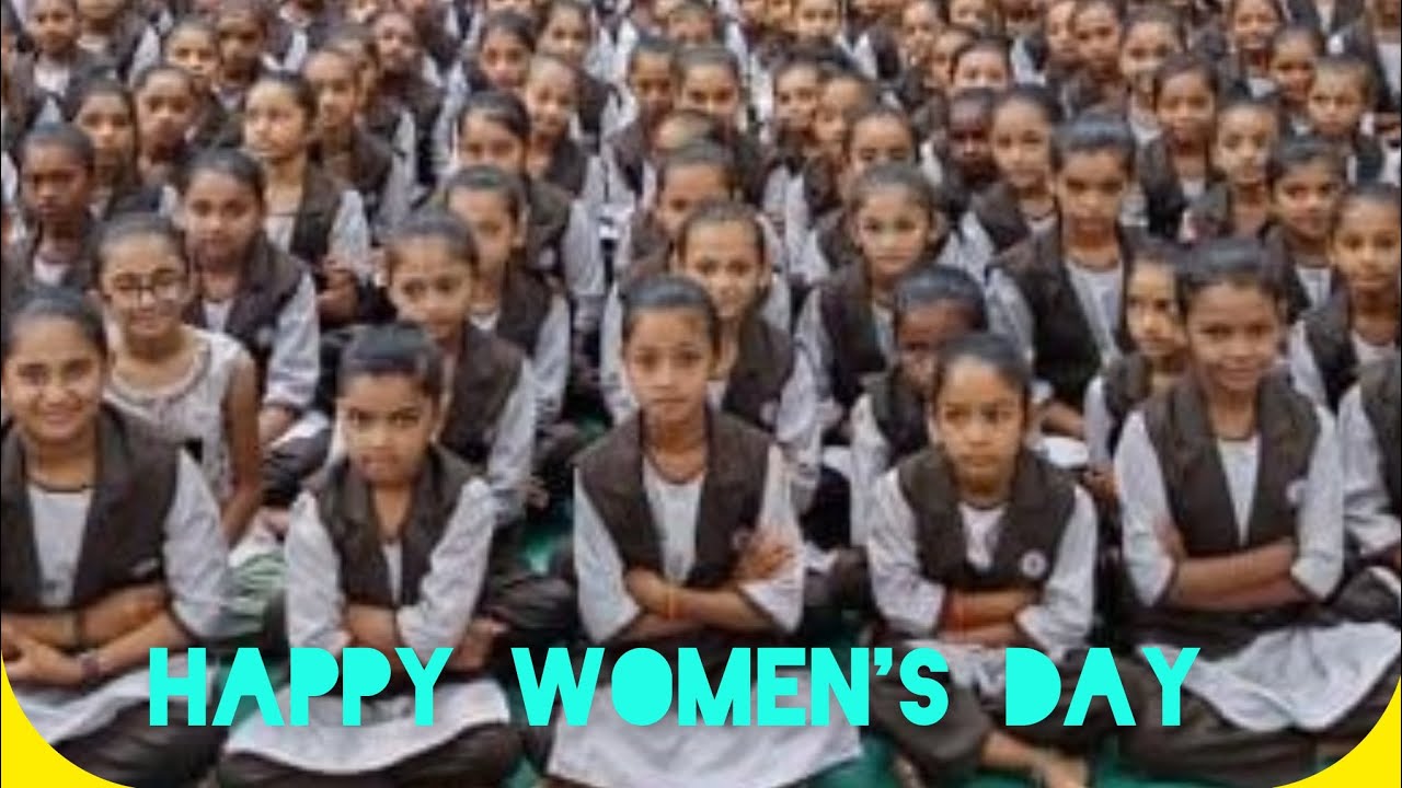 Happy Women's Day Celebrations Kothi Kanya primary school Ta.jasdan 
