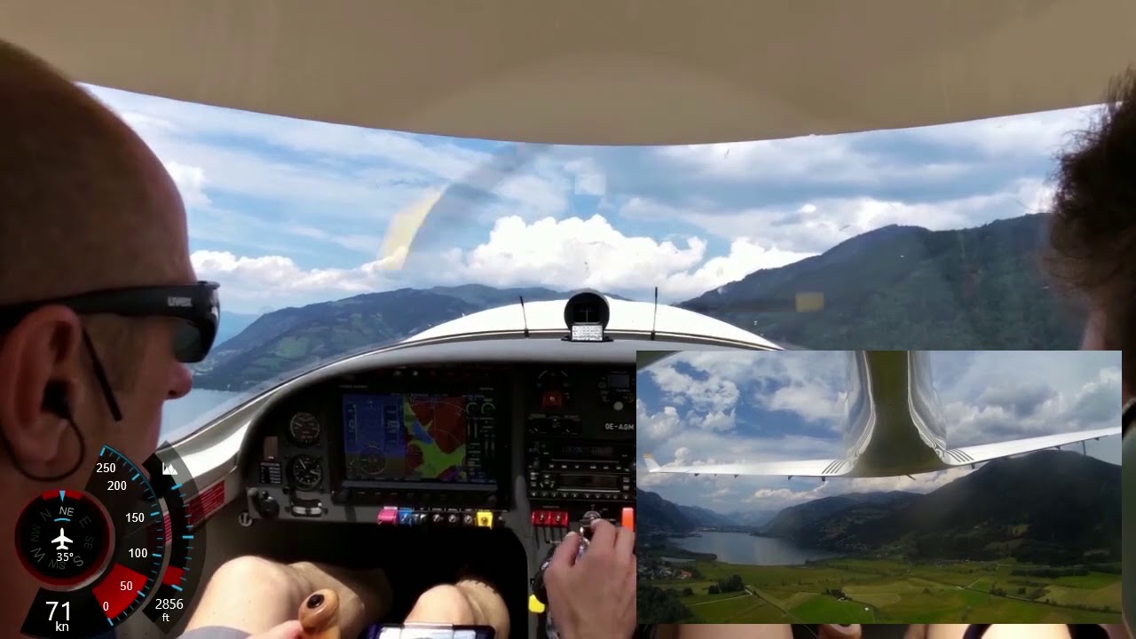 2018 .07.20 2.VFR Flight  LOWZ Zell am See  -  LOIJ St. Johann  /  WT9 RGT