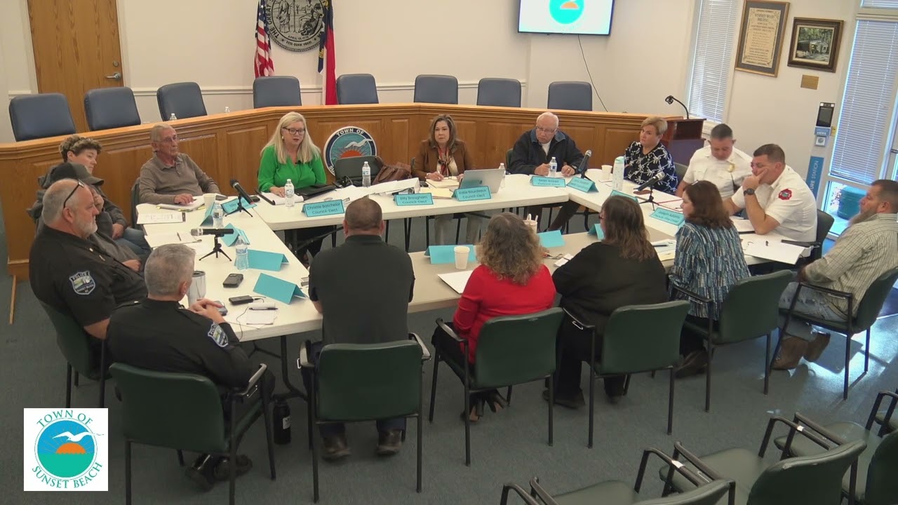Town of Sunset Beach Department Head Meeting