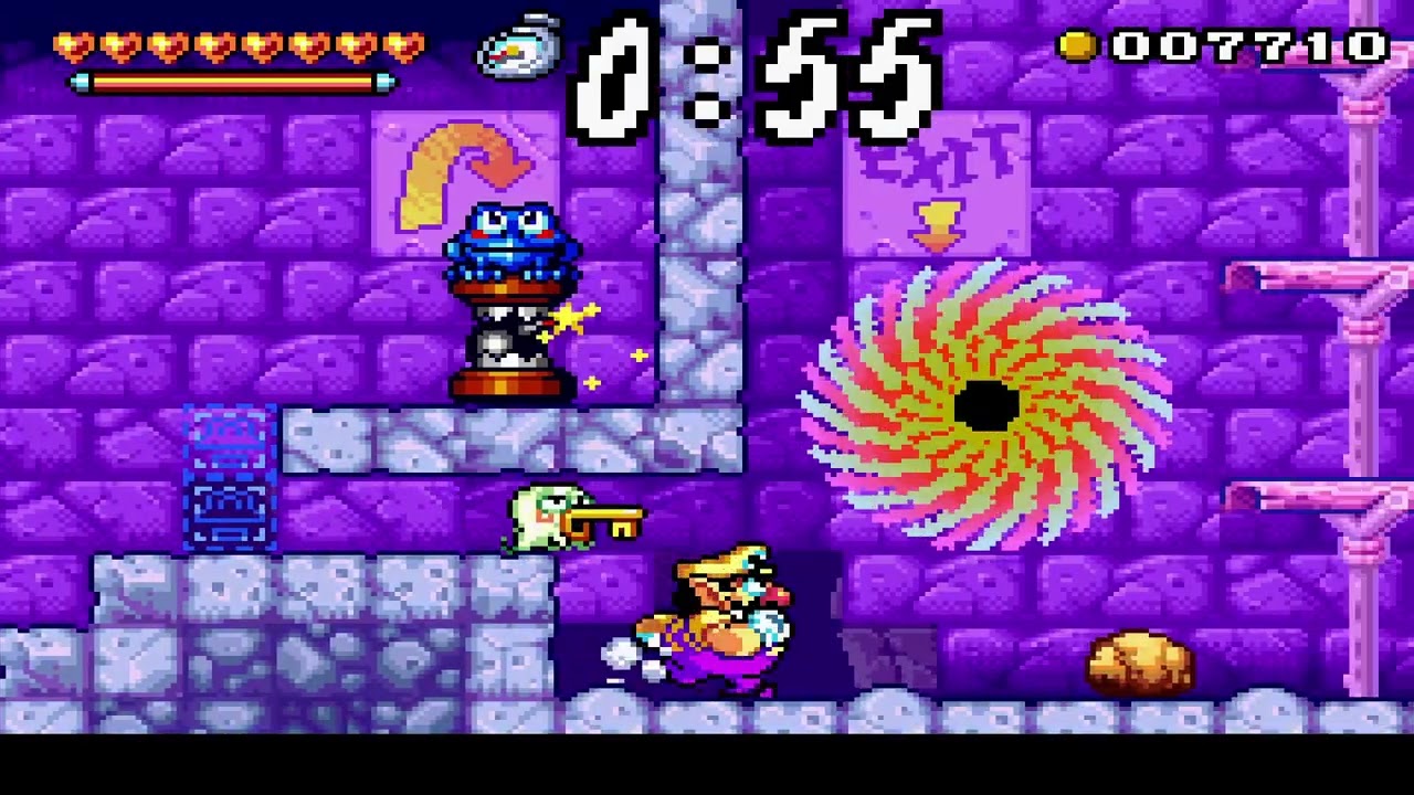 Wario Land 4 Intro Scene + Entry Passage