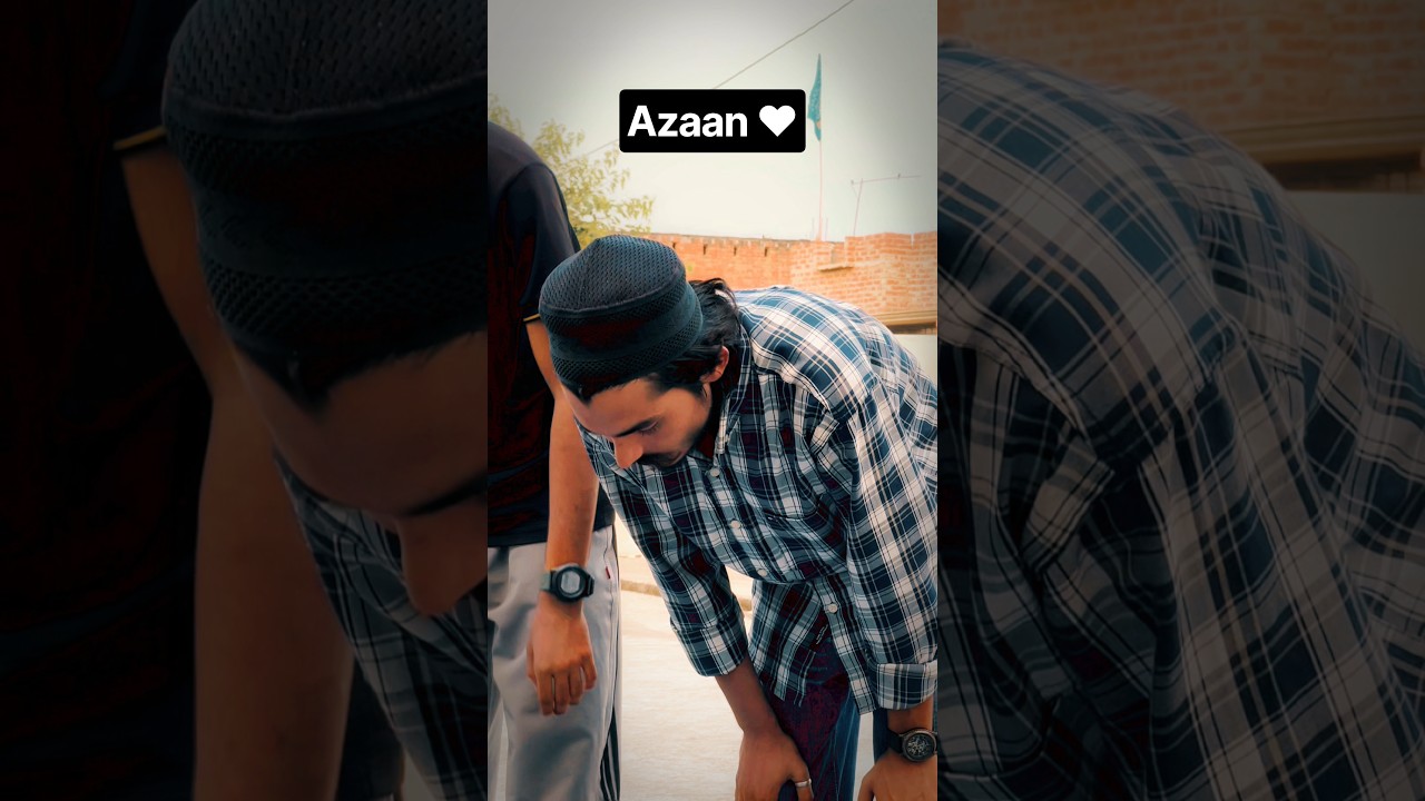 Azaan ❤️👳 #viralreels #allah #najam