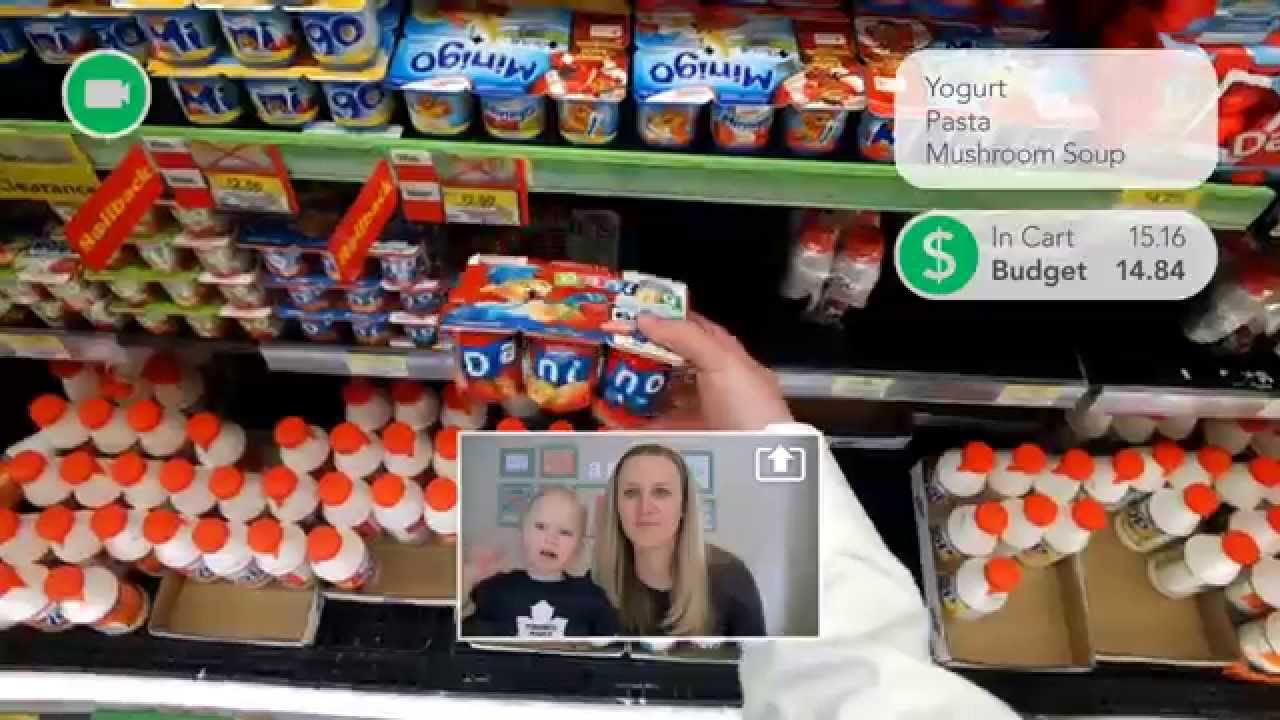 The Future of Grocery Shopping with Glass