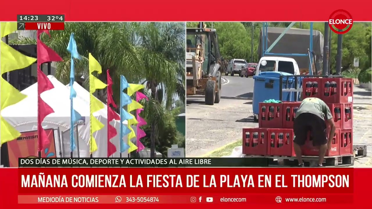 Fiesta de la playa en el Thompson: dos días de música, deporte y actividades al aire libre - Elonce
