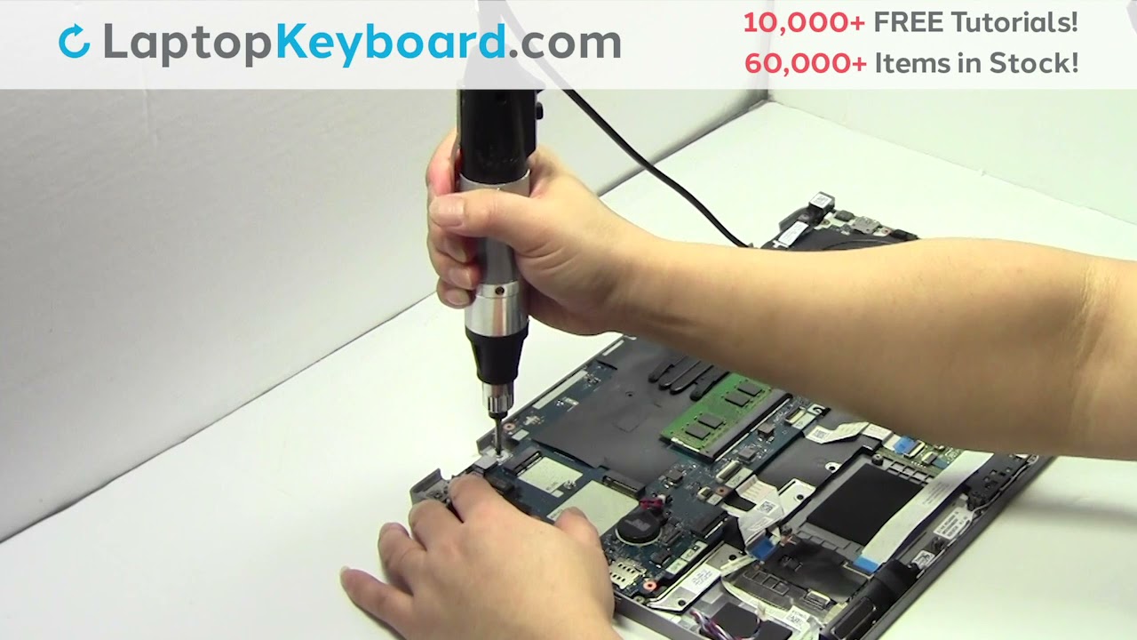 Repair Dell Latitude 5510 Laptop Keyboard & Palmrest, Dismantle  E4310 E5400 E6500 NSK-DG201