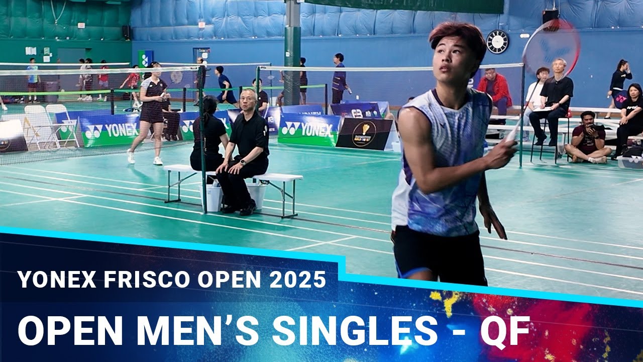 Yonex Frisco Open 2025 | Open MS | QF | Garret Tan vs Handoko Yusuf Wijayanto