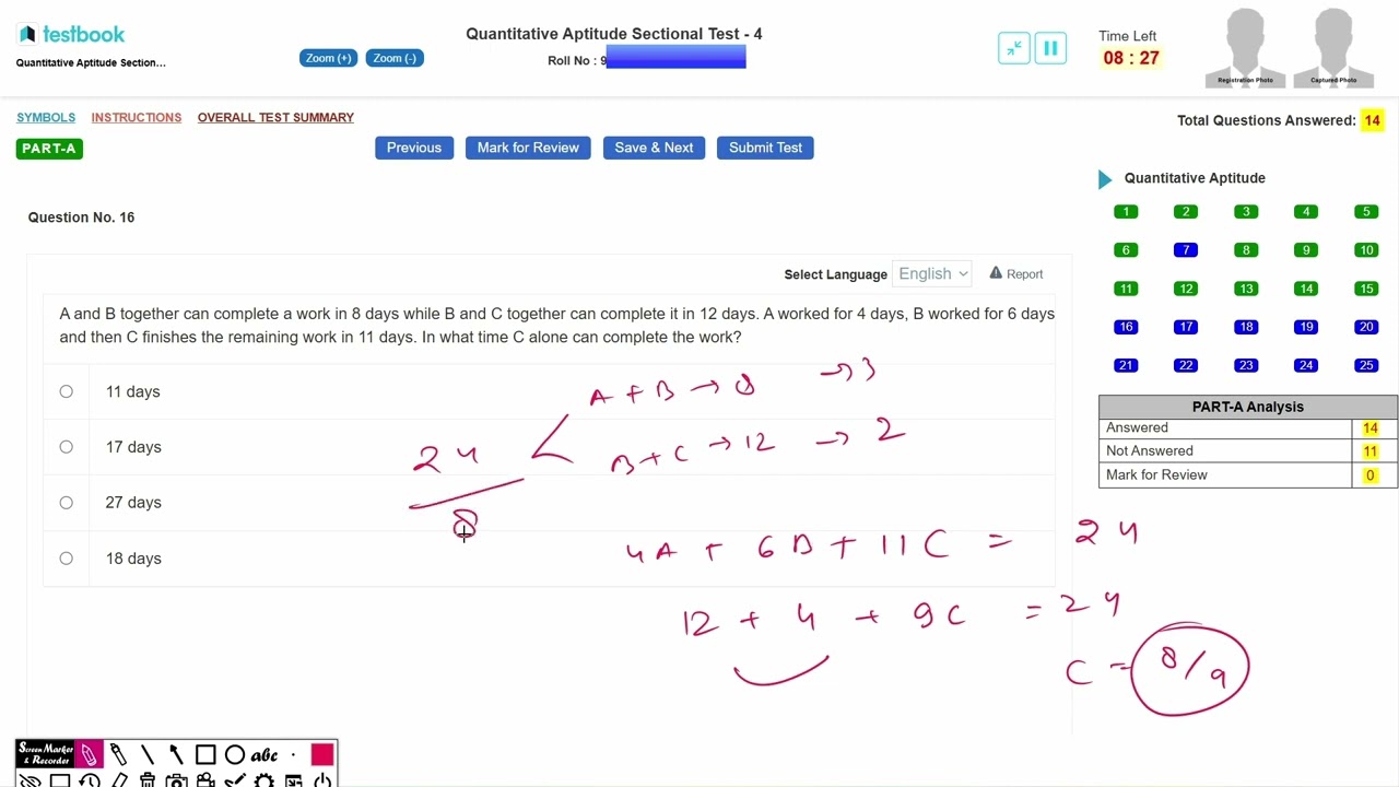 SSC CGL Live Mock || SSC CGL TESTBOOK MOCK NUMBER 4