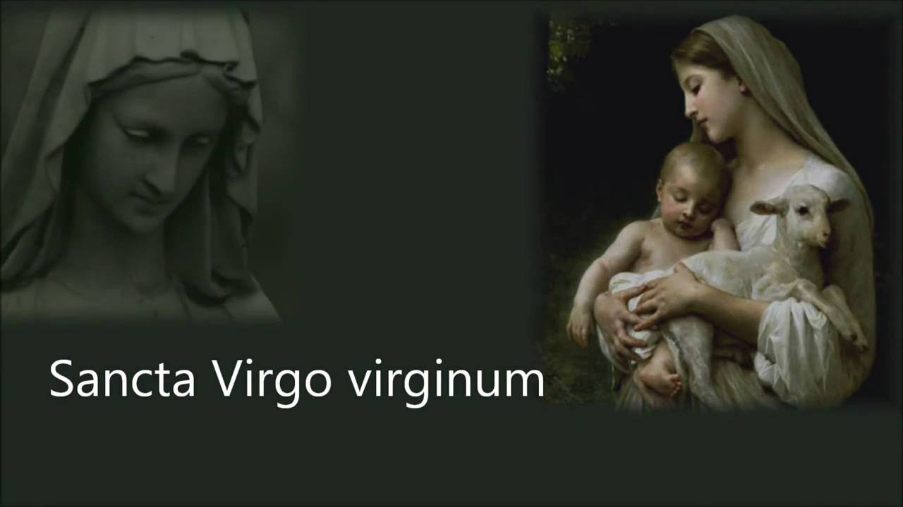 Litany of the Blessed Virgin Mary in  Latin with words