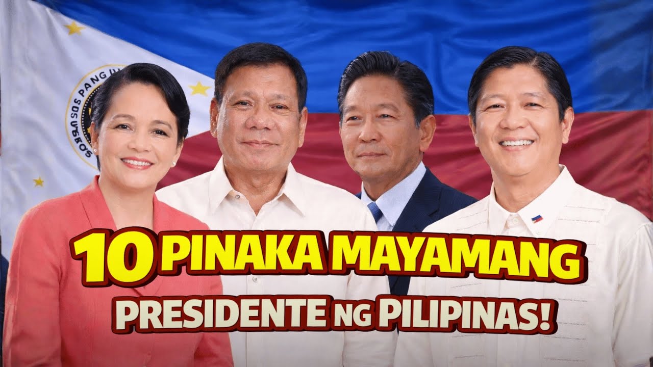 10 PINAKA MAYAMANG PRESIDENTE NG PILIPINAS! | ALAMIN KUNG SINO ANG PINAKA MAYAMAN SA KANILA!