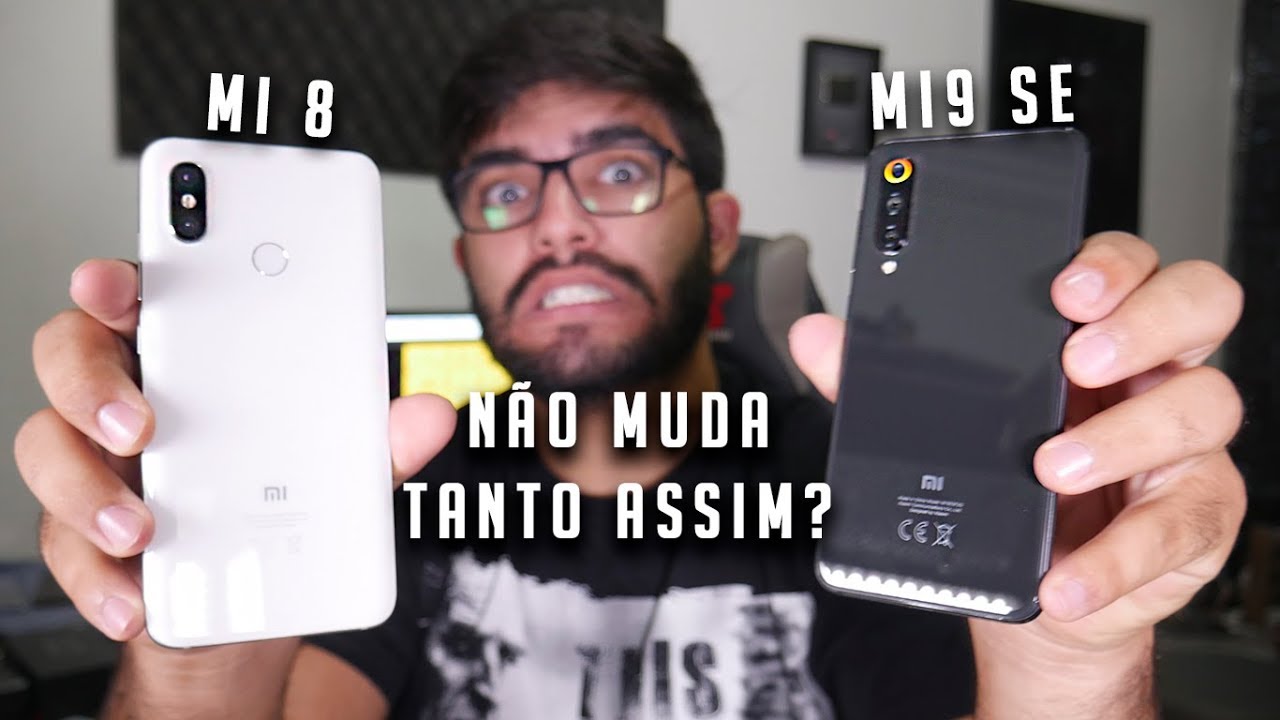 Xiaomi Mi 8 vs Mi 9 SE, MUITO parecidos em câmeras, mas qual você deve comprar? | Comparativo