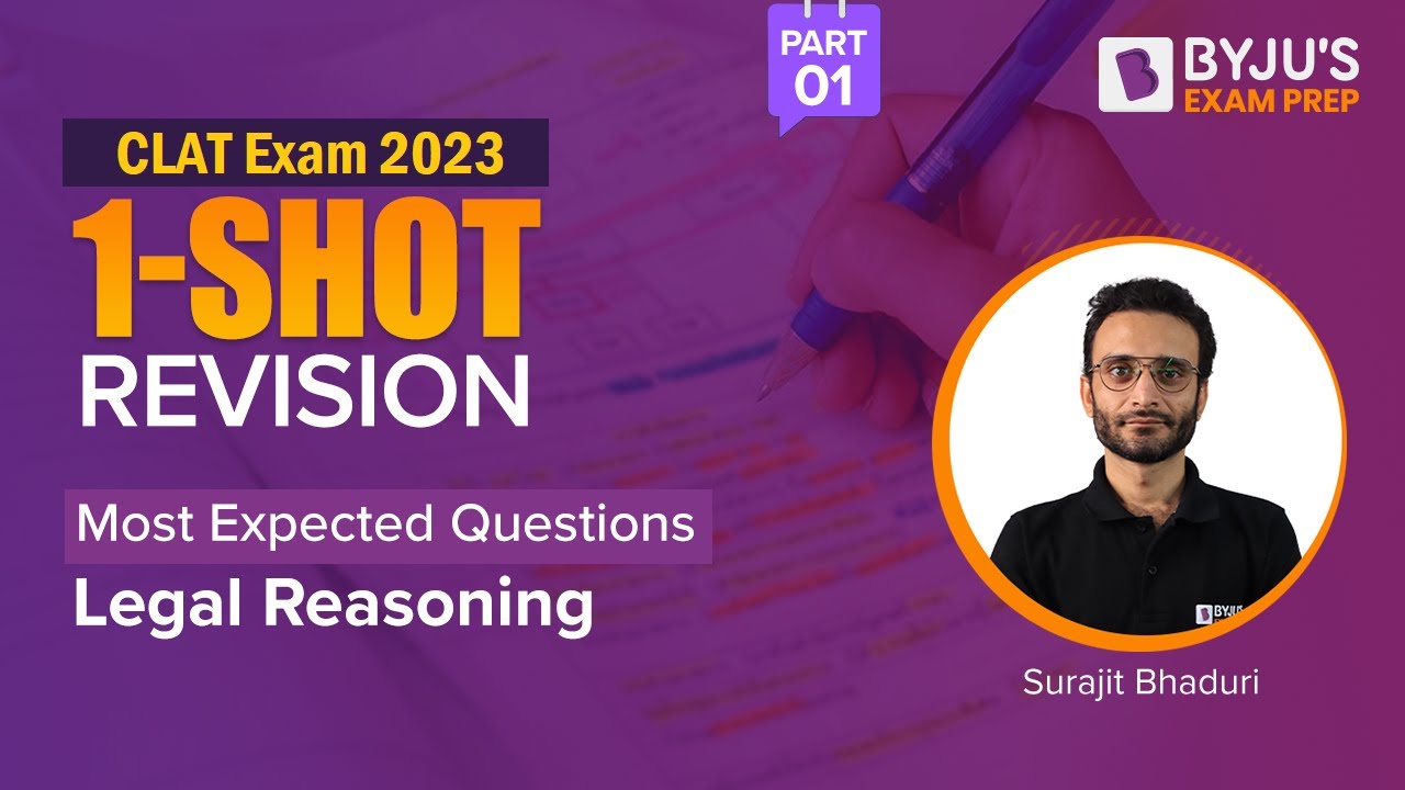 Most Expected Legal Reasoning Questions | CLAT 2023 Legal Reasoning Preparation #clatexam