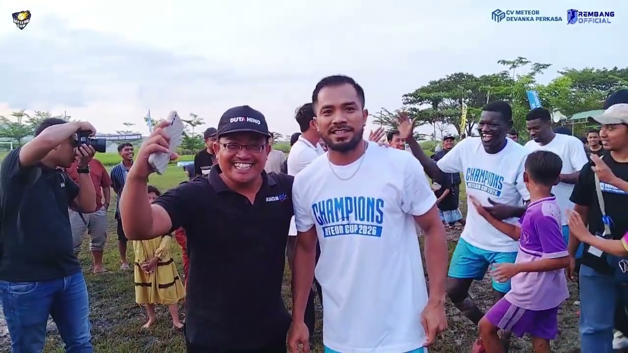 Selebrasi Juara Meteor Cup 2026.                                    #tarkamsepakbola #meteorcup 
