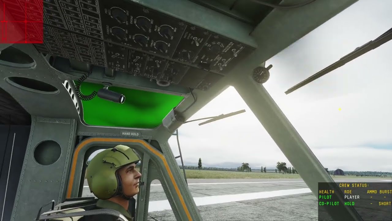 Realistic UH-1H Huey Takeoff