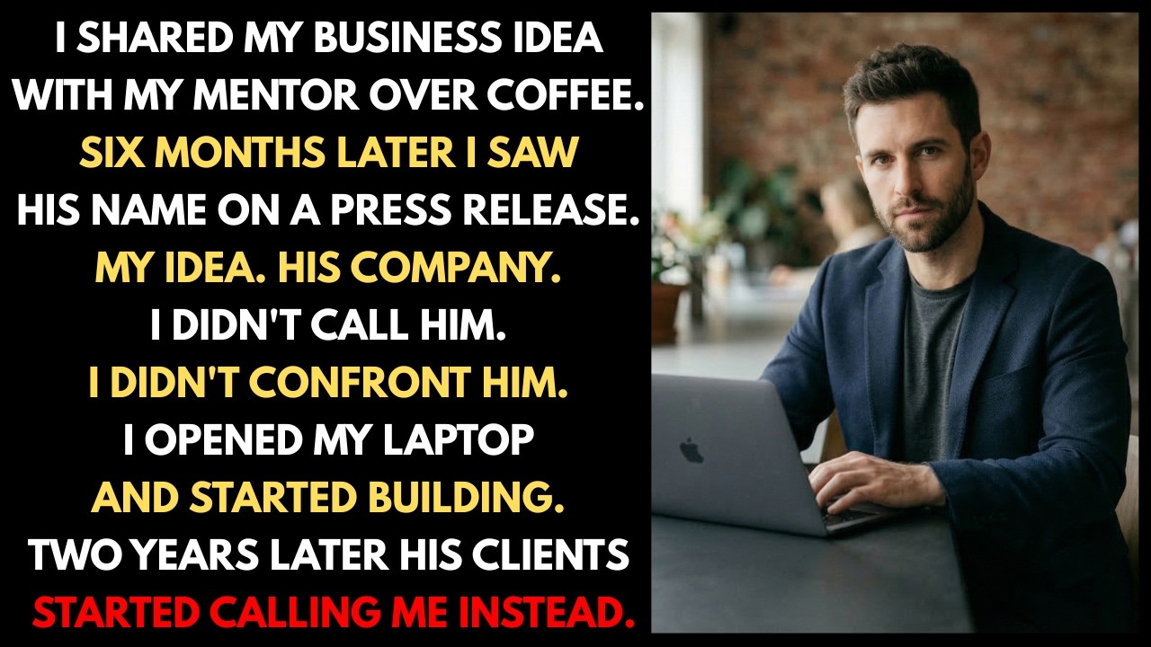 My Mentor Took My Business Idea and Launched It Without Me Two Years Later I Was Taking His Clients.