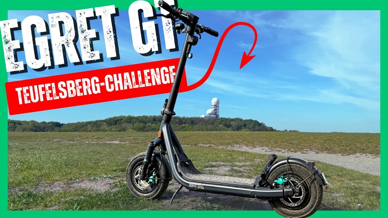 EGRET GT vs. Teufelsberg Challenge 🏔️ Das musst du sehen! #escooter #egret #test