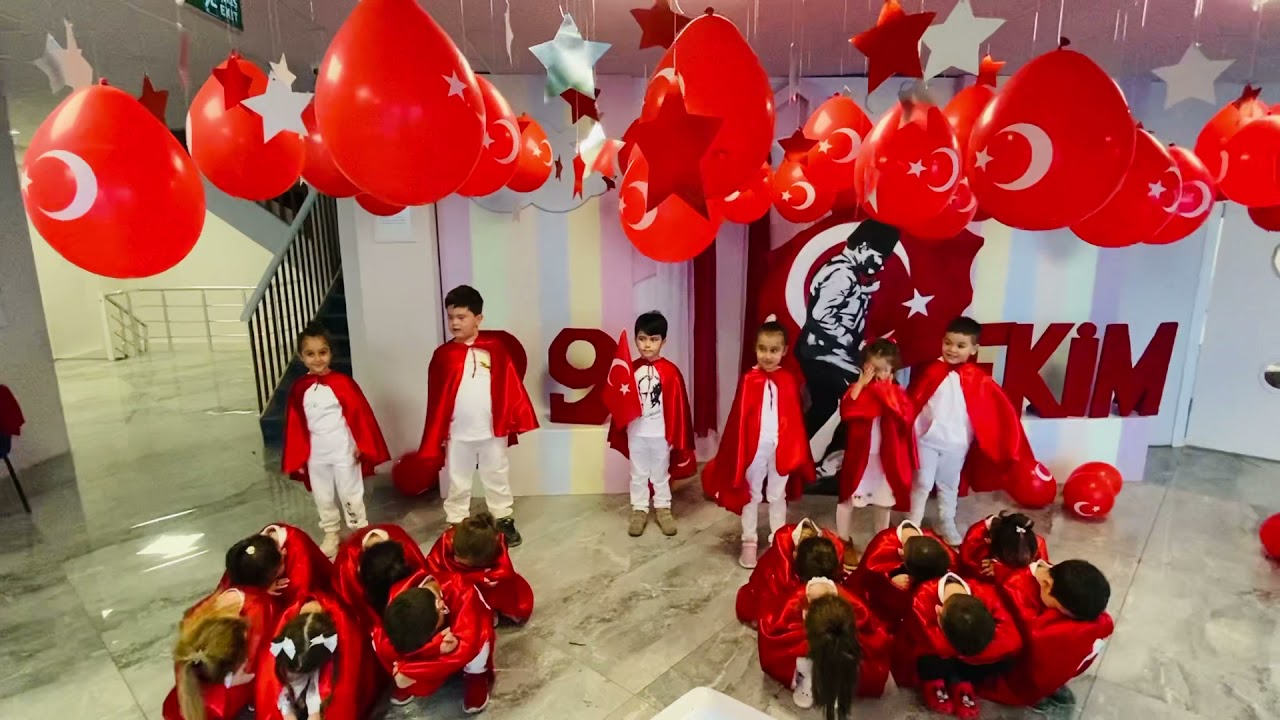 29 Ekim Gösterisi / İzmir Marşı Gösterisi/Okul Öncesi/ Çocuk Gelişimi