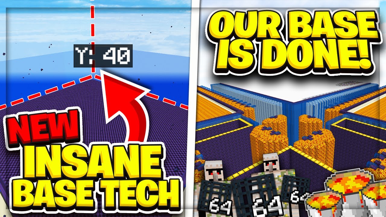 NEW INSANE BASE TECH??? **Base Is Done!**