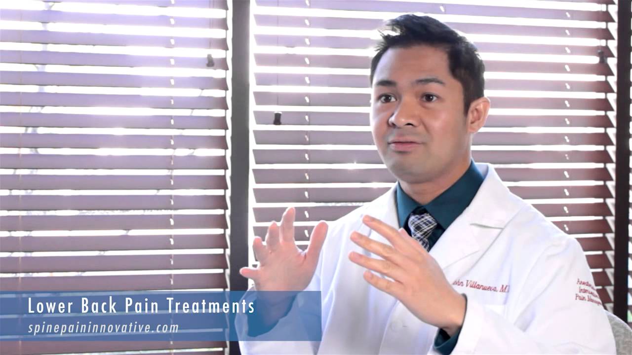 Lower Back Pain Treatments - Doctors John Villanueva and Matthew Root