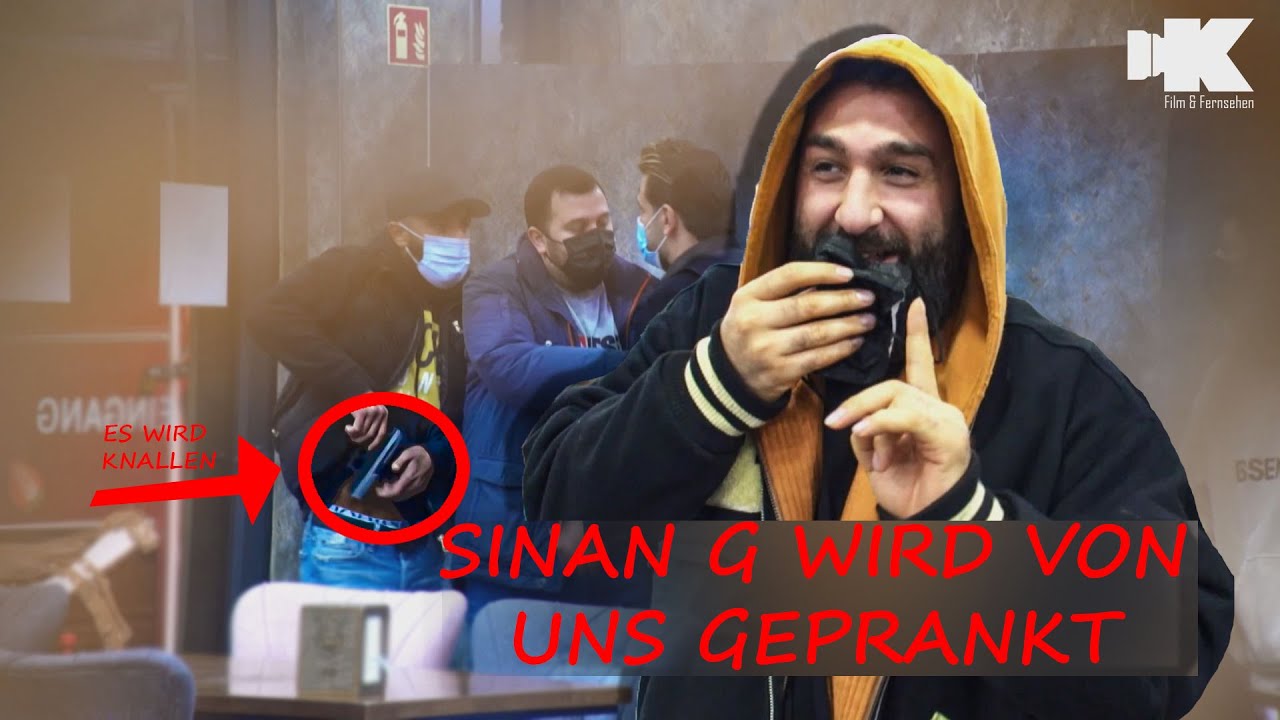 Prank - Sinan G wird Geprankt - Khaled Semmo / mit übersetztung