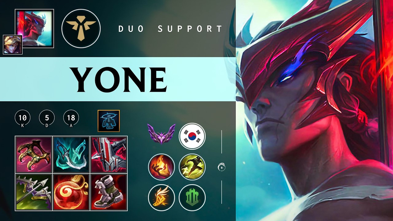 Yone Support vs Blitzcrank - KR Master Patch 26.04