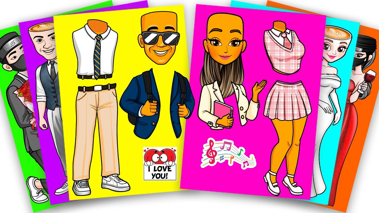 IDOL KPOP TUNG TUNG TUNG SAHUR AT SCHOOL - BRAINROT | Sticker Book DIY