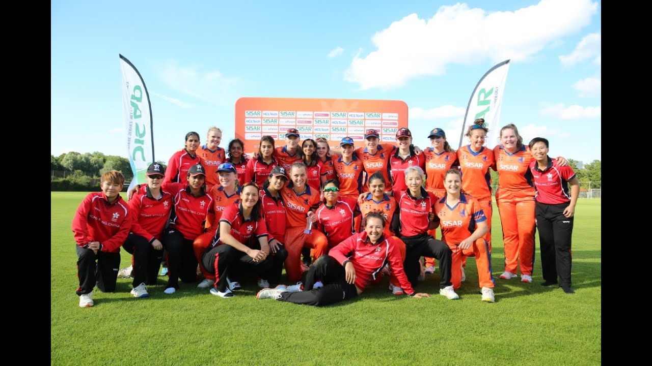 HCLTech Women's T20I Series | NED vs HK | 4th T20I