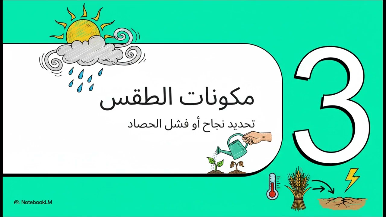 المحاضره الثالثه محاصيل