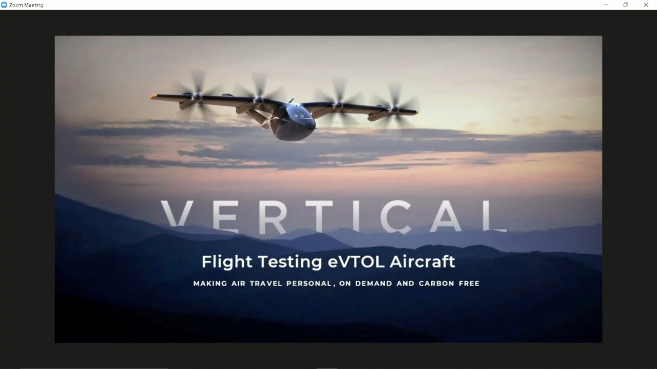 Vertical Aerospace Presentation – ATI Symposium 2021