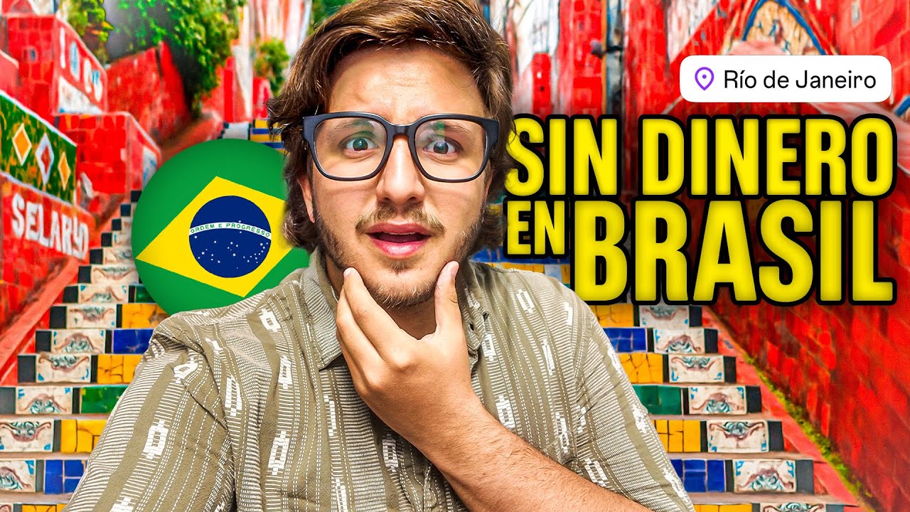 &iexcl;Me fui para R&Iacute;O DE JANEIRO, SIN DINERO! 💸🇧🇷 | Brasil