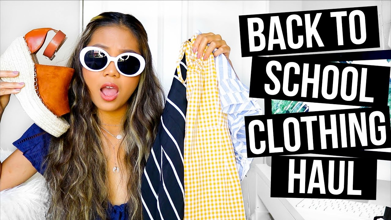 Back To School Try-On Clothing Haul 2017 || Farina Aguinaldo