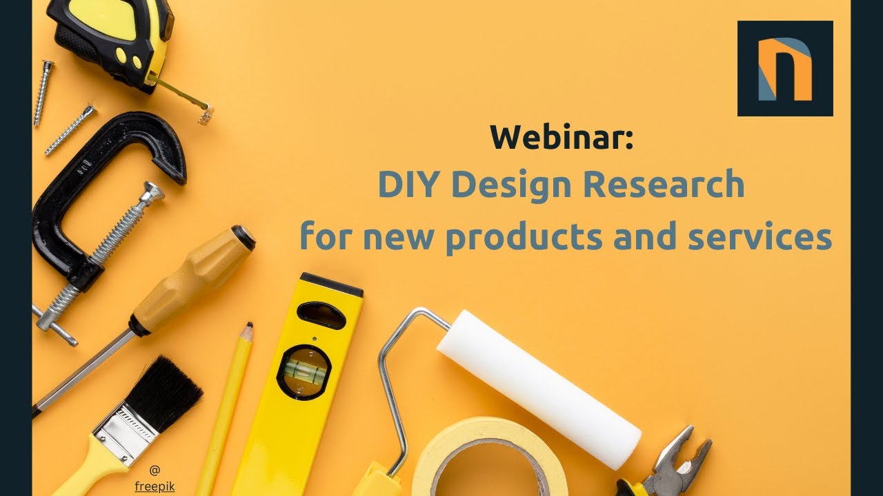 DIY Design Research for new products and services