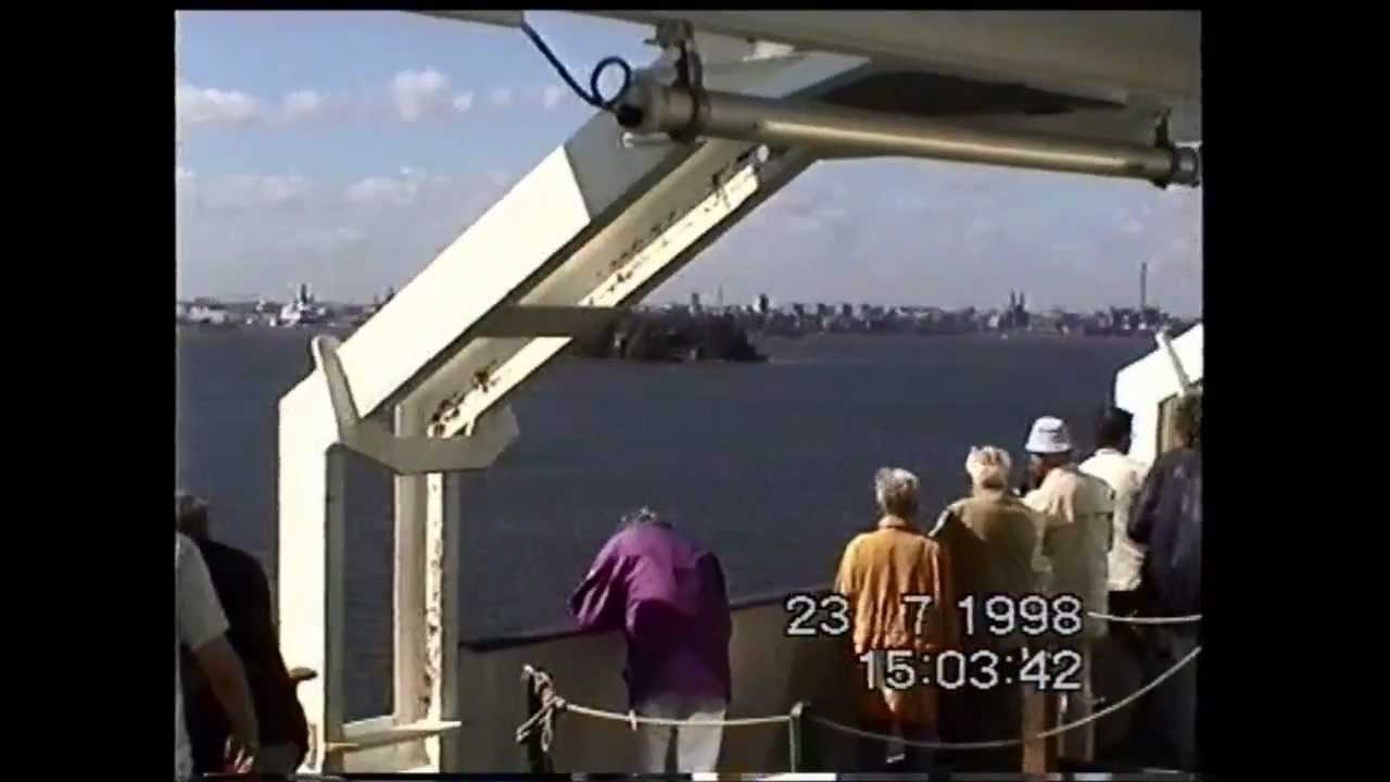 Die Finnjet auf der Fahrt von Travemünde nach Helsinki