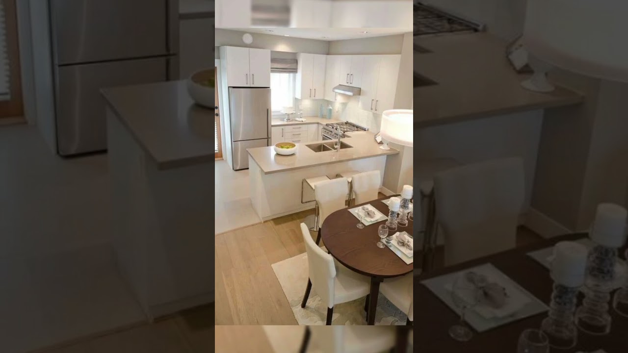 INSPIRA&Ccedil;&Otilde;ES DE SALA E COZINHA INTEGRADA #saladeestar #cozinha #shorts #shortsvideo #youtube #decor