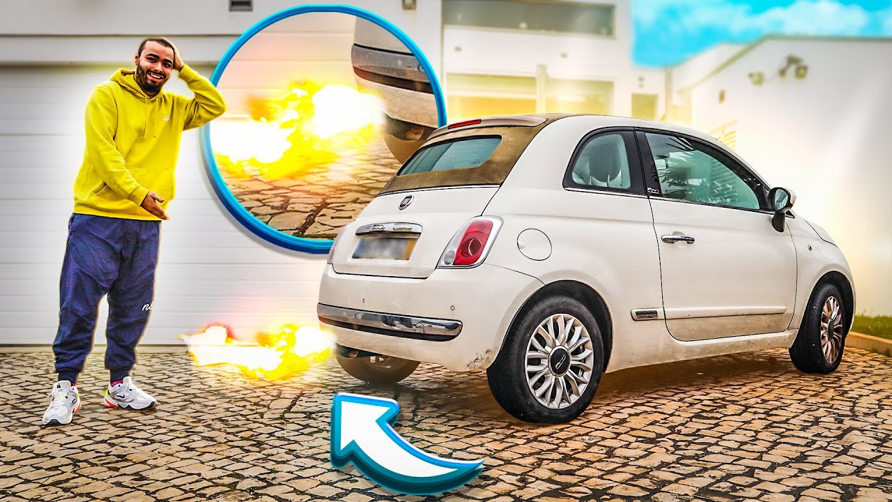 DEIXEI O CARRO DA MINHA NAMORADA COM ESCAPE DIRETO (PRANK)
