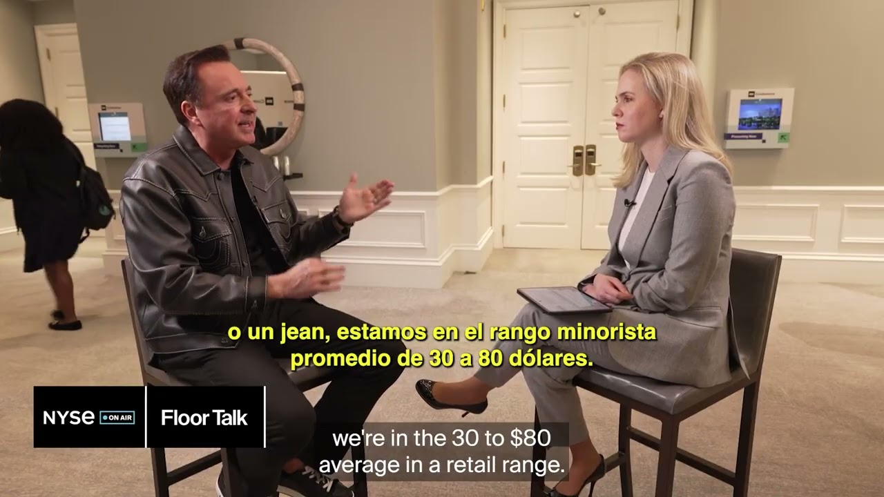 ICR - Michael Buckley of True Religion Joins NYSE Live ES