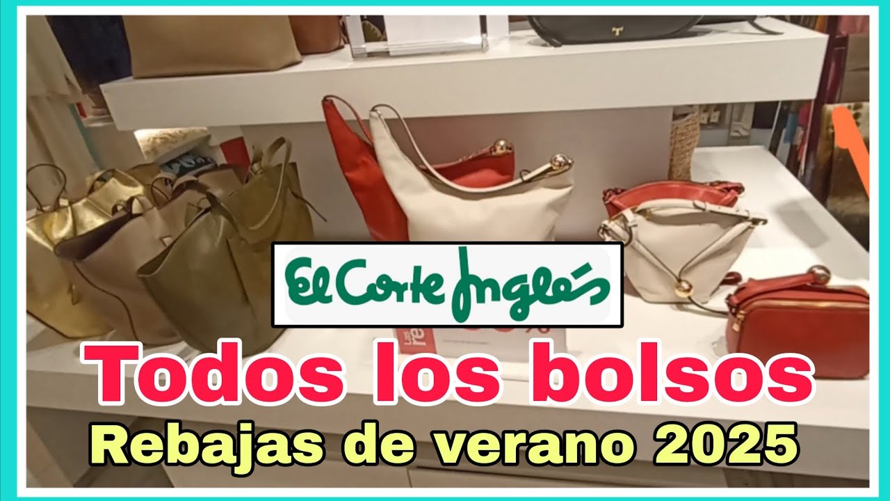 Todos los bolsos del corte inglés 😍 Novedades y rebajas ✨