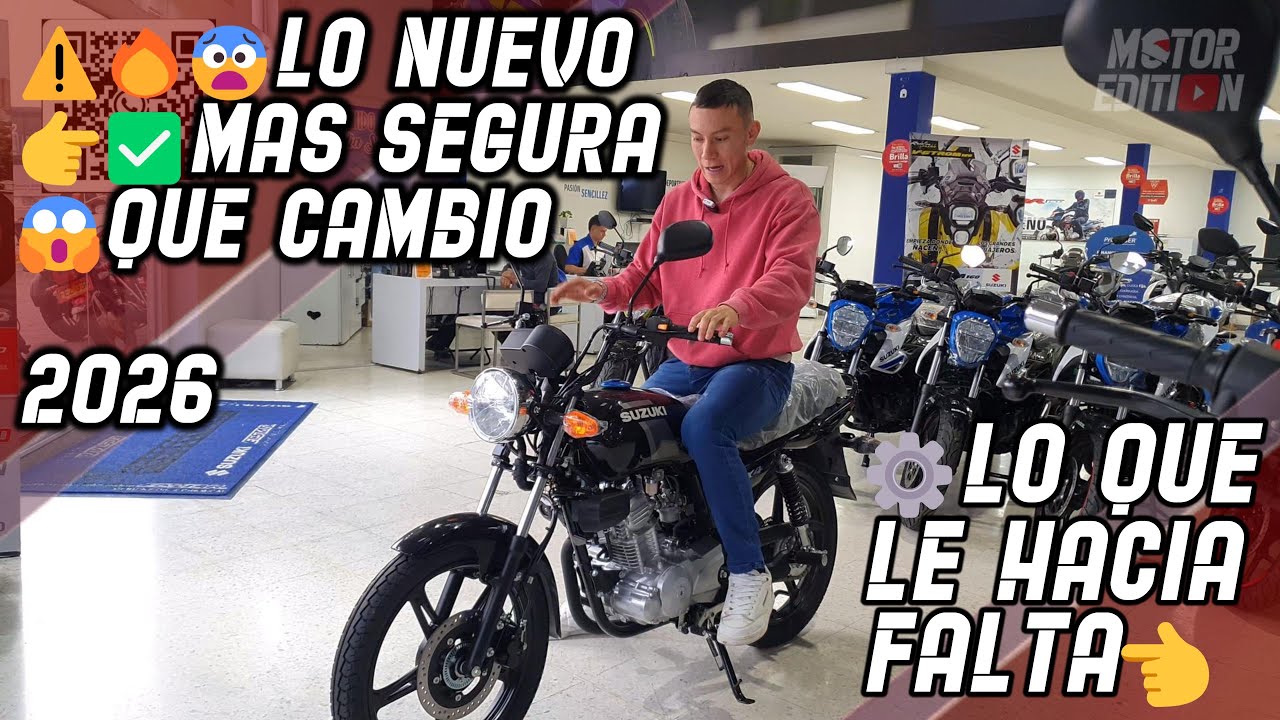 🚨 NUEVA suzuki AX4 115 ABS 2026 - ⚠️Mejoro significativamente⚠️