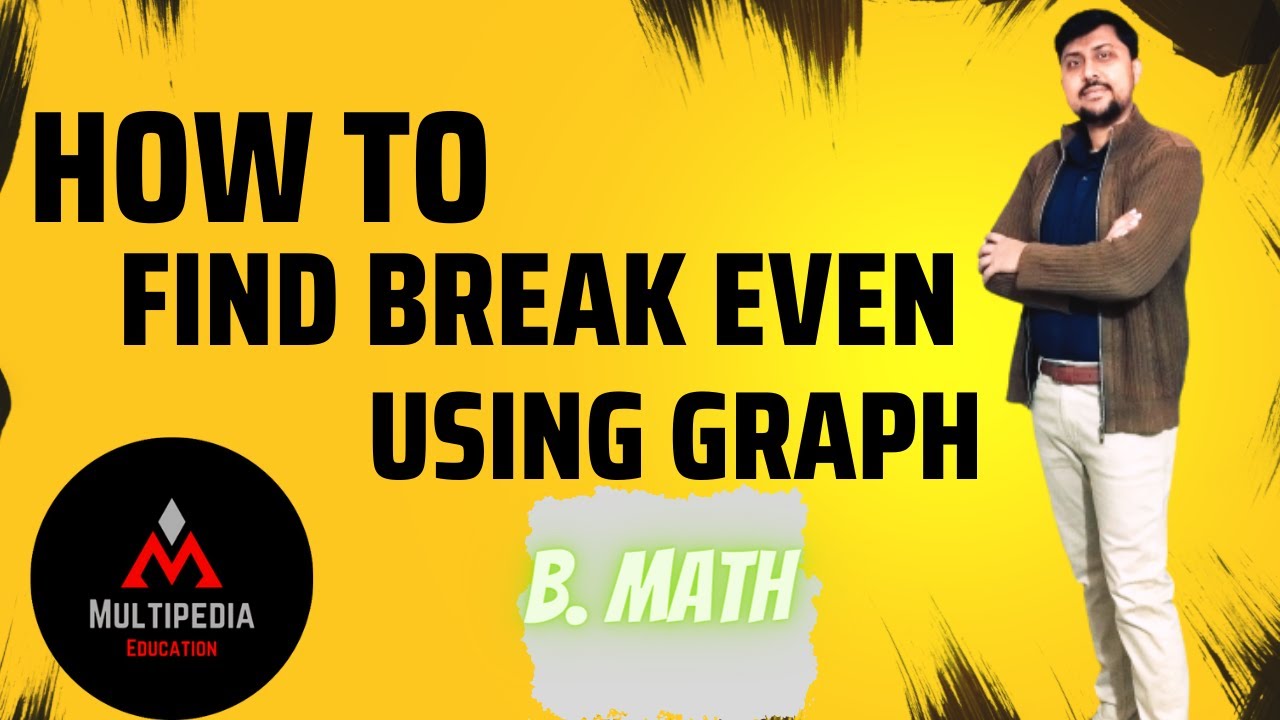 How to find break even using graph|Finding profit and loss using graph|Drawing graph using equation