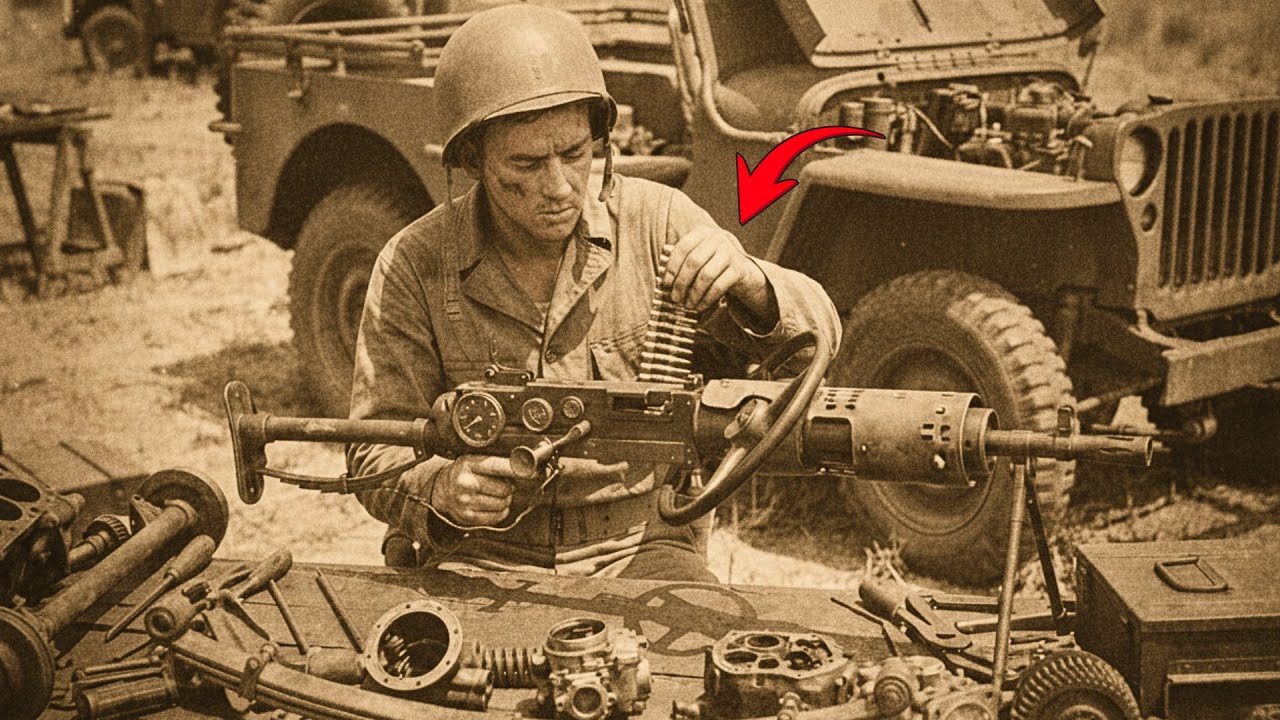 How Did a Single US Soldier Use Jeep Parts to Defeat 200 Enemies?