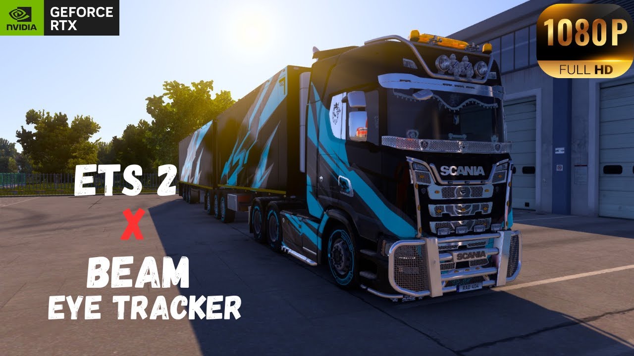 🚛 Driving in ETS2 with Eye Tracker 👀 |  RTX 3050 #ets2