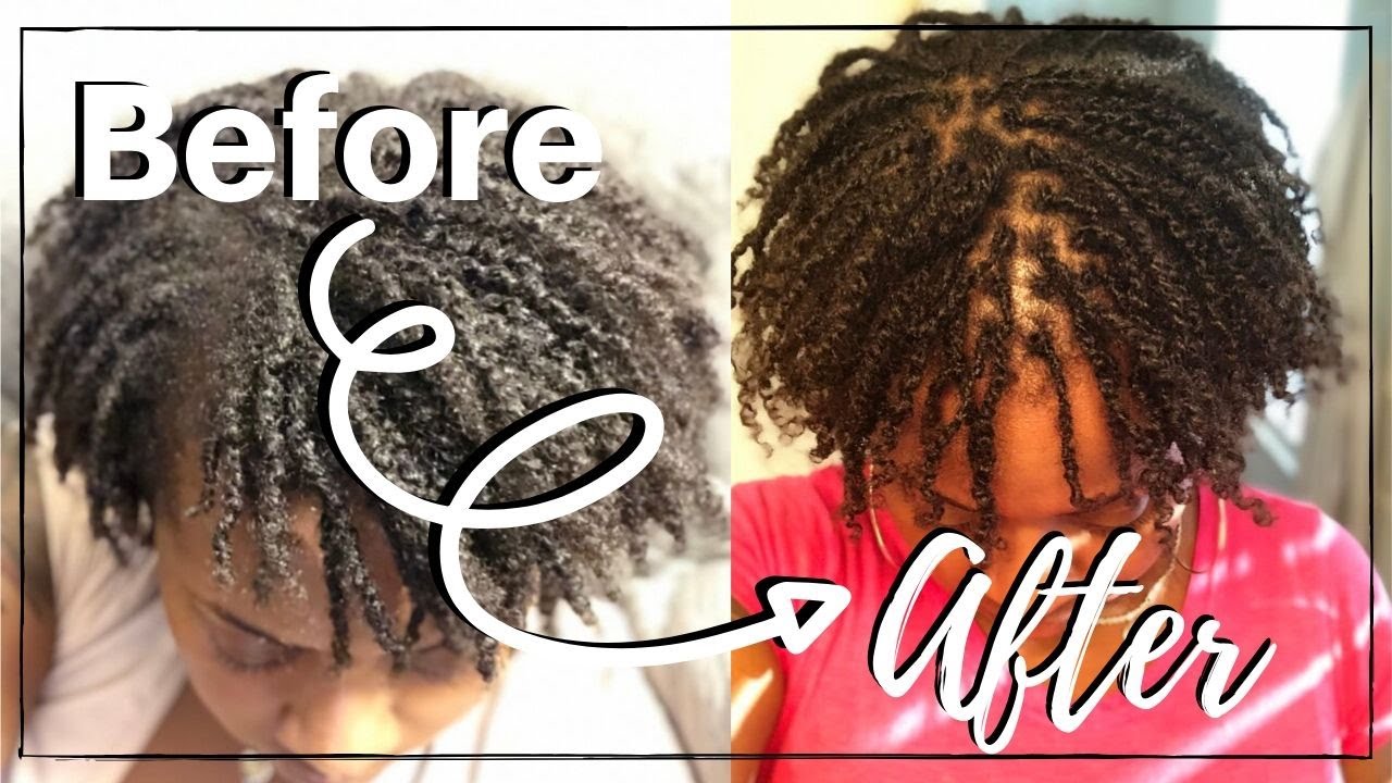 D.I.Y. Microlocs Retightening | One Month Update | sincerelyNATASHA