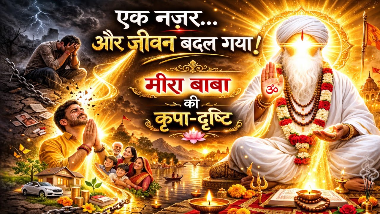 मीरा बाबा की कृपा-दृष्टि: एक नज़र में जीवन परिवर्तन | अहंकार से आत्म-जागरण तक 