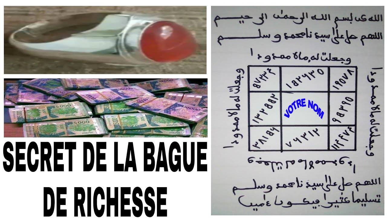 SECRET DE LA BAGUE DE RICHESSE (en fran&ccedil;ais)
