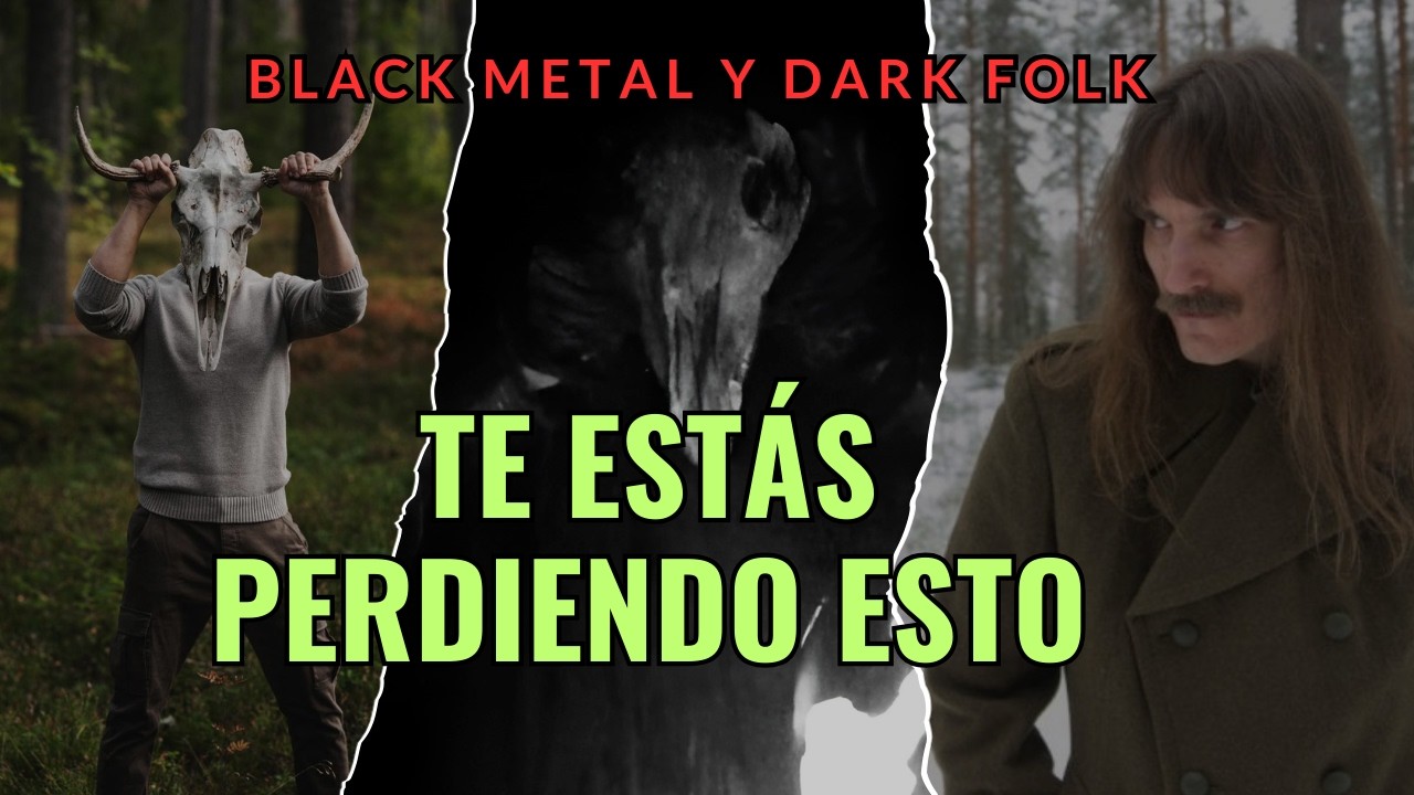 Son UNAS OBRAS DE ARTE y NO LAS CONOCES | Dark Folk y Black Metal | Recomendaciones