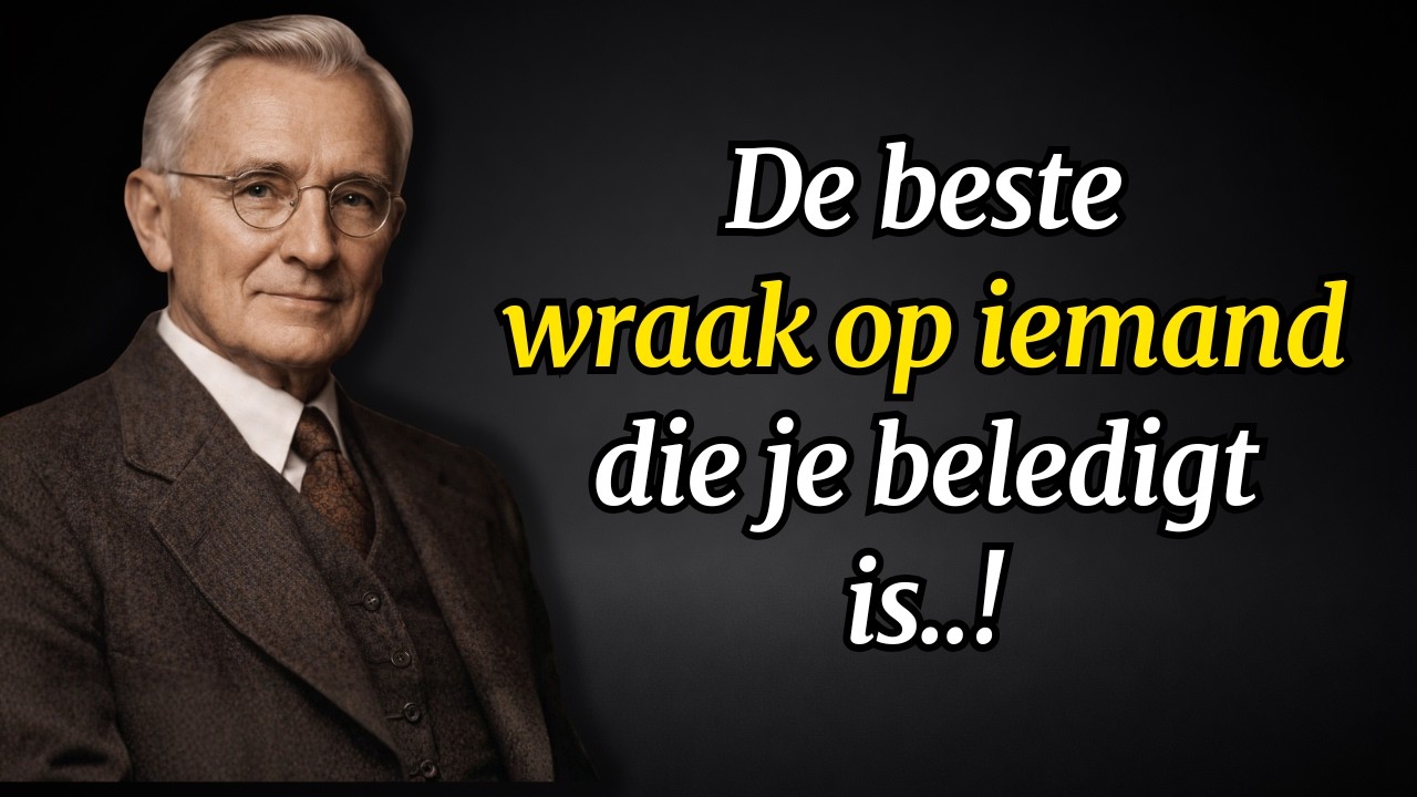 De Beste Wraak op Iemand Die Je Beledigt | Dale Carnegie Citaten