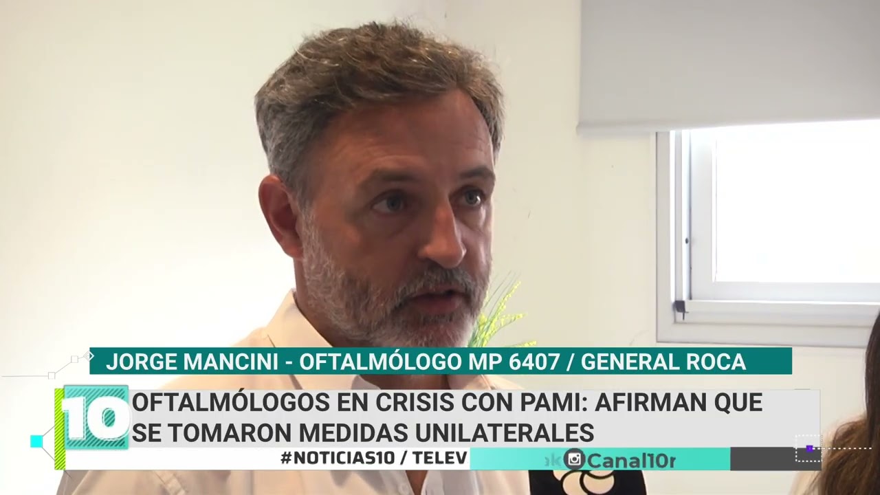 Oftalmólogos en crisis con PAMI: afirman que se tomaron medidas unilaterales