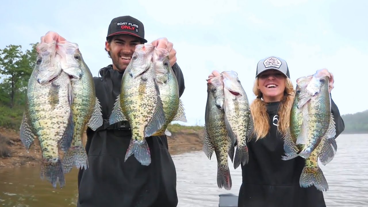 AMAZING Spring Fishing For BIG SLABS, Huge BLUEGILL BEDS and a SPILLWAY MONSTER!