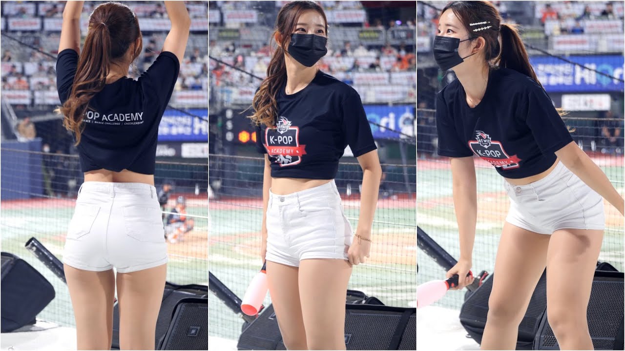 [4K] 스윕당한날.. 김진아 치어리더 직캠 Kim Jina Cheerleader fancam KT위즈 220528