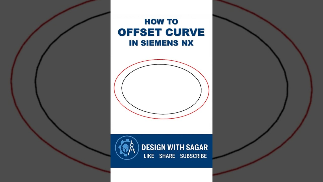 How to Offset a Curve in Siemens NX | Quick NX CAD Tip 