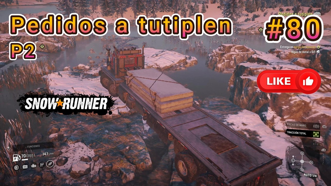 Snowrunner Temporada II - Capitulo #80 Pedidos a tutiplen P2 #snowrunner